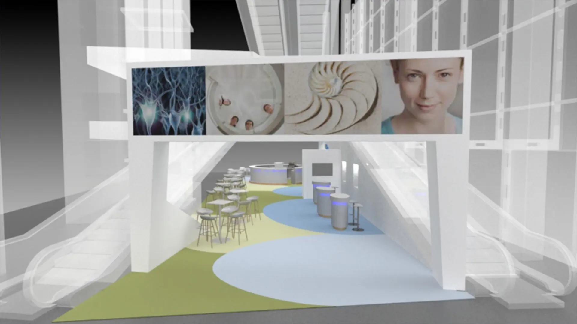 Rendering of the exhibition stand image